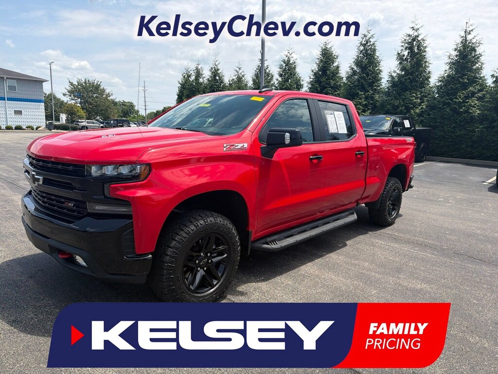 Used 2020 Chevrolet Silverado 1500 LT Trail Boss Truck Crew Cab