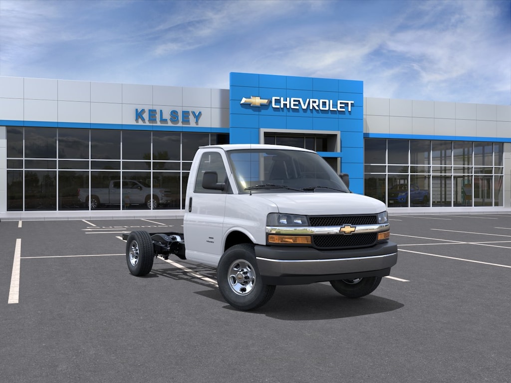 New 2026 Chevrolet Express Cutaway 3500 1WT Cutaway Van