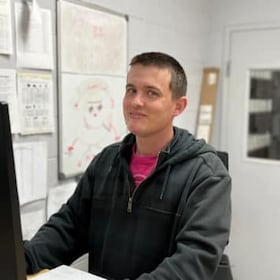 Staff member Jacob Steele from 813886fdfbbc