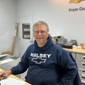 Staff member Lou Richards from 813886fdfbbc