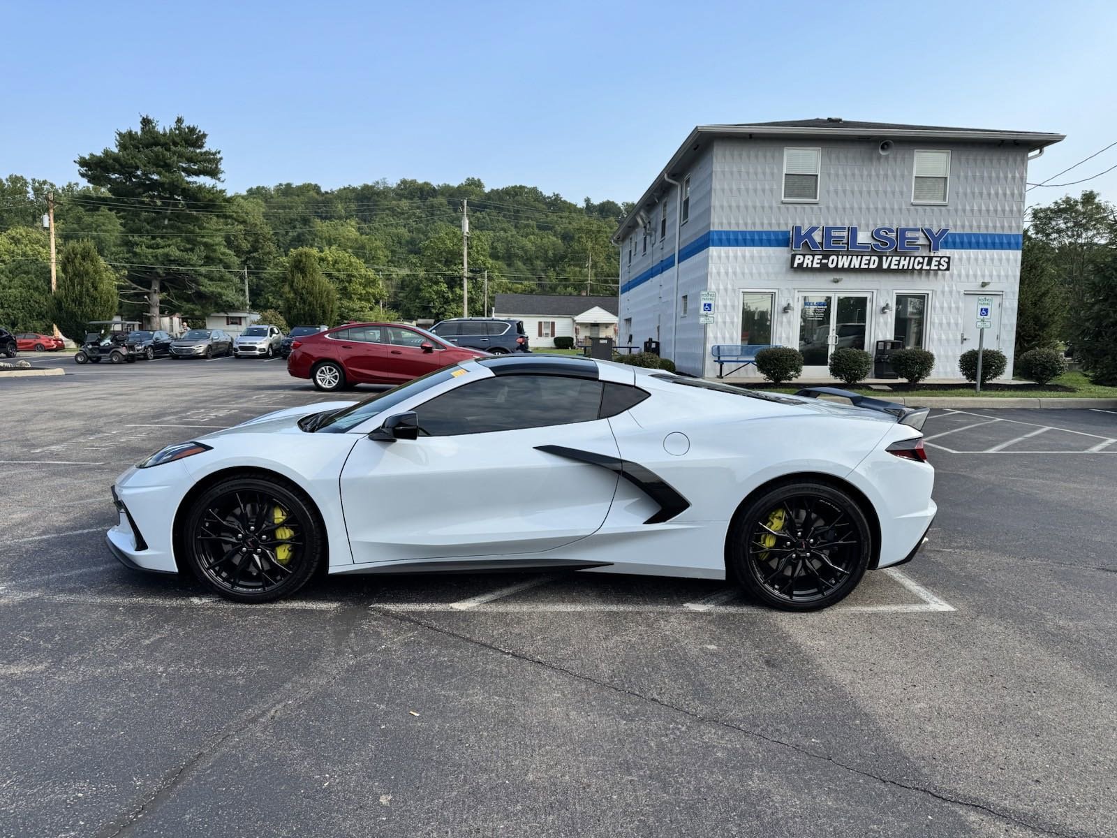 Certified 2023 Chevrolet Corvette 2LT with VIN 1G1YB2D48P5140809 for sale in Greendale, IN