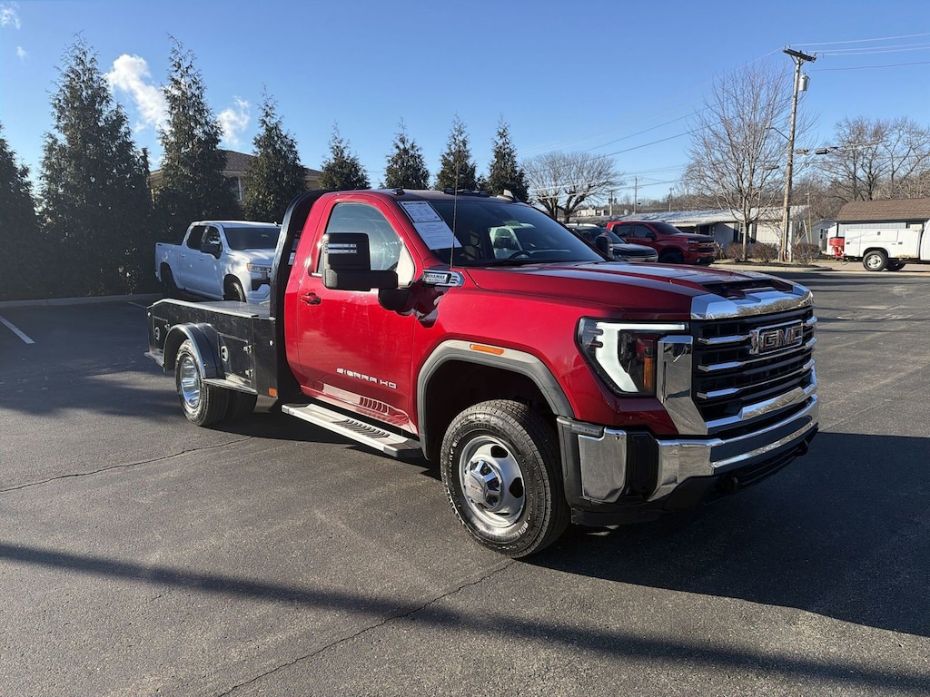 Used 2024 GMC Sierra 3500 HD Chassis Cab SLE Truck Regular Cab