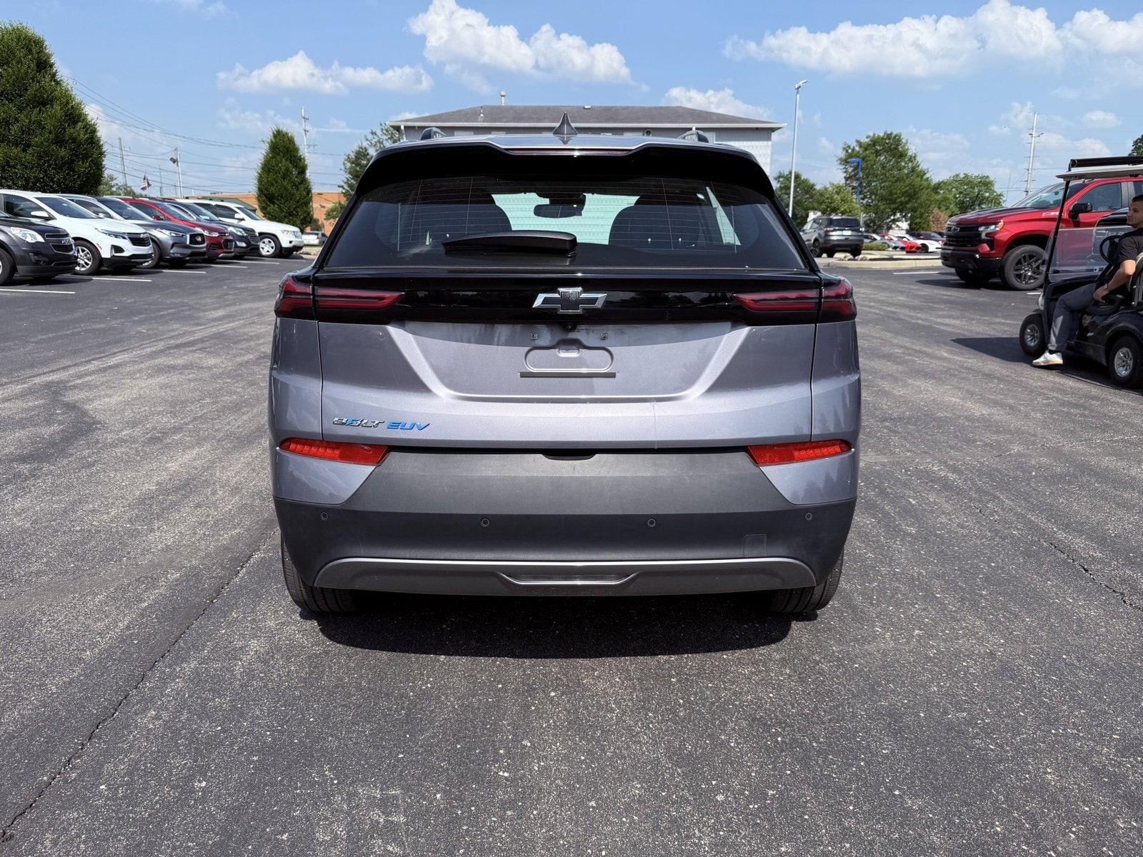 Used 2023 Chevrolet Bolt EUV LT with VIN 1G1FY6S06P4113255 for sale in Greendale, IN