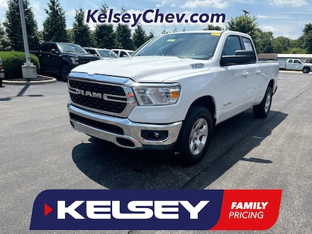 2022 Ram 1500 Big Horn Quad Cab 4x4 64 Box Truck Quad Cab