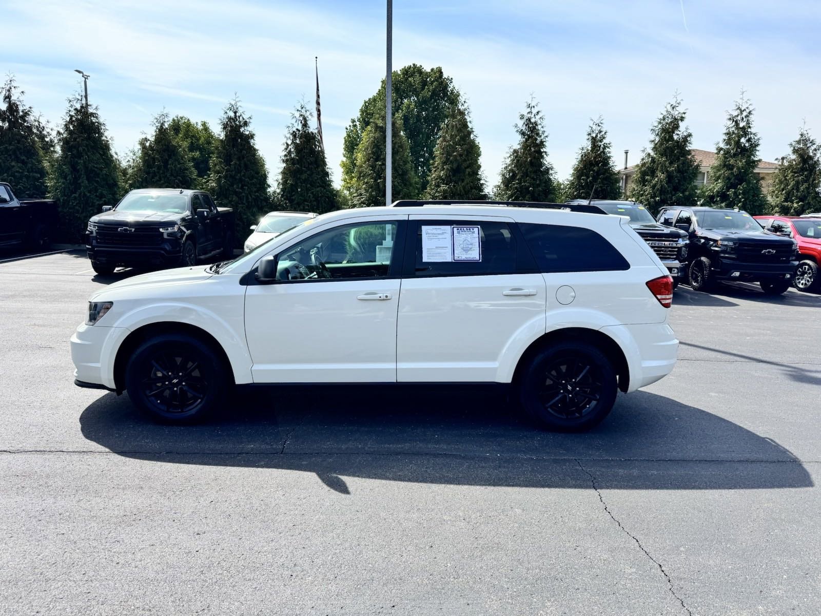 Used 2020 Dodge Journey SE with VIN 3C4PDCAB5LT232265 for sale in Greendale, IN