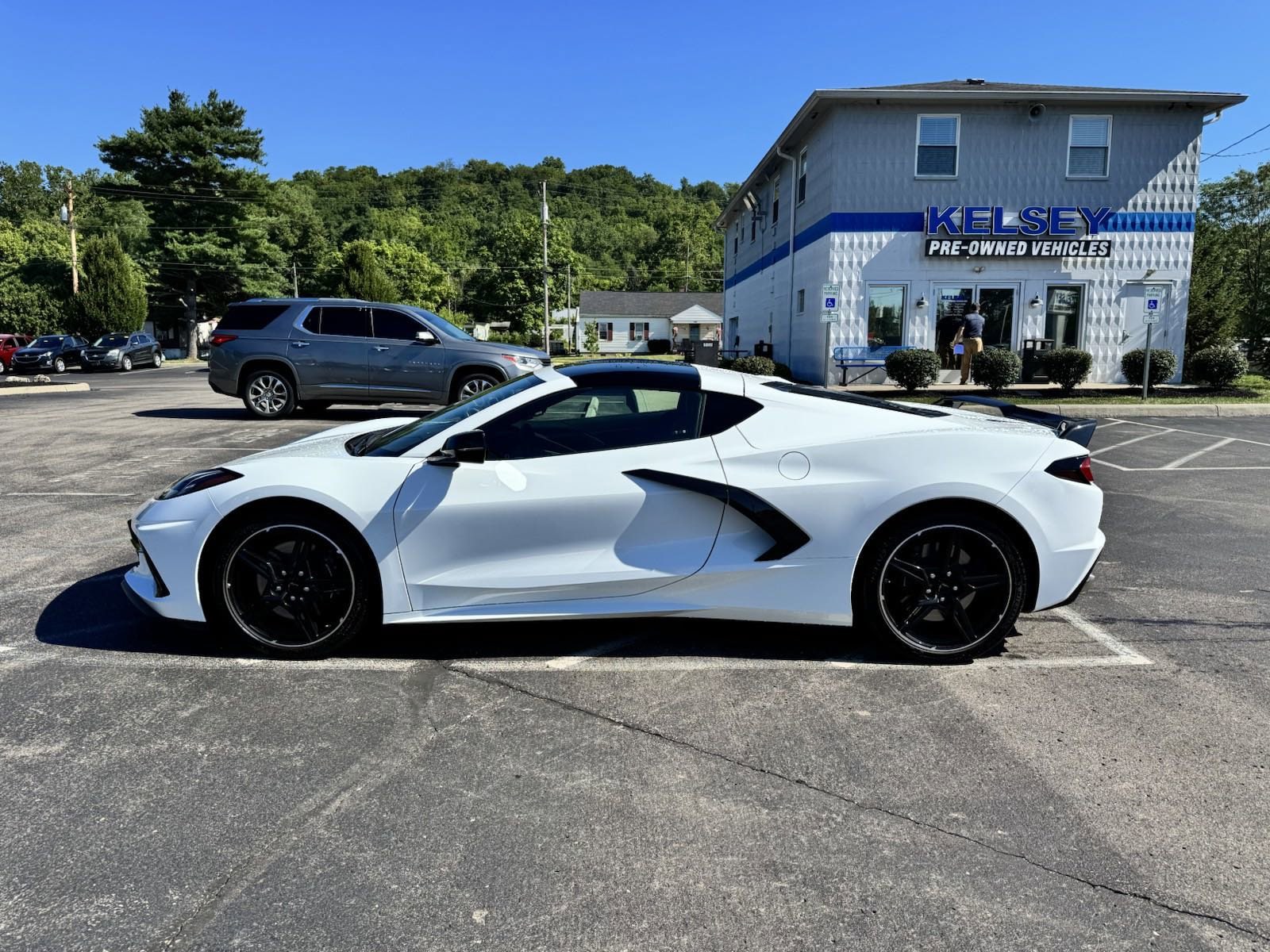 Used 2024 Chevrolet Corvette 1LT with VIN 1G1YA2D46R5102503 for sale in Greendale, IN