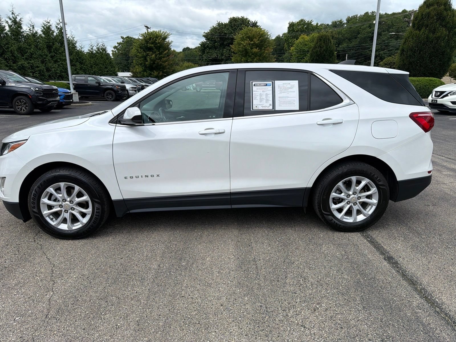 Used 2020 Chevrolet Equinox LT with VIN 3GNAXKEV3LS598864 for sale in Greendale, IN