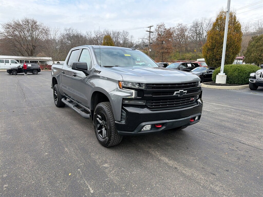 Used 2021 Chevrolet Silverado 1500 LT Trail Boss Truck Crew Cab