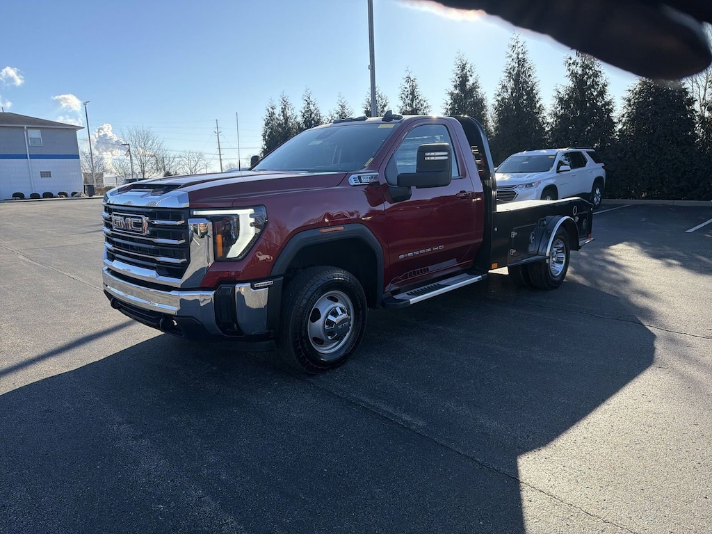 Used 2024 GMC Sierra 3500 HD Chassis Cab SLE Truck Regular Cab