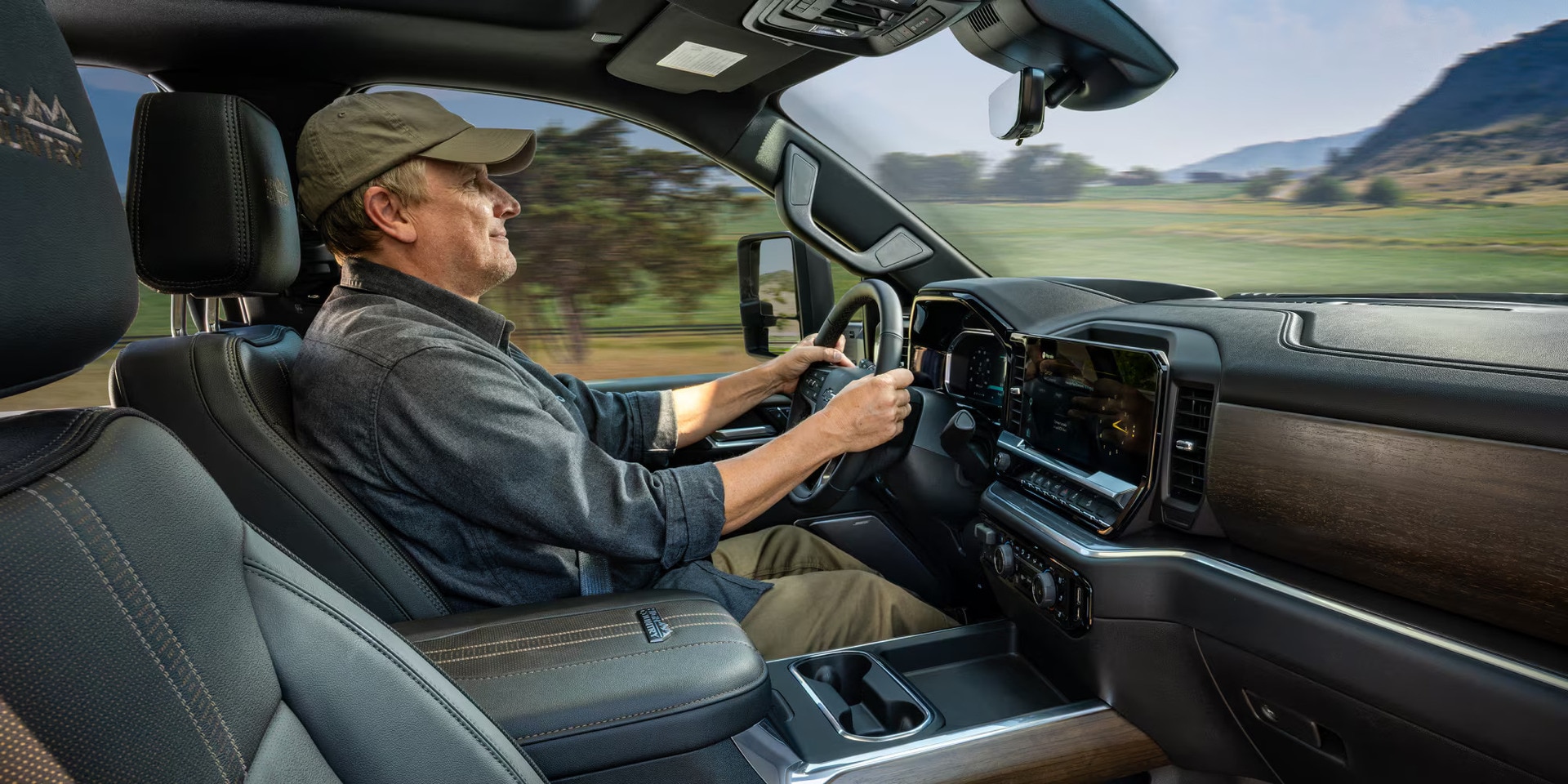 2027 Chevrolet Silverado HD interior and cabin
