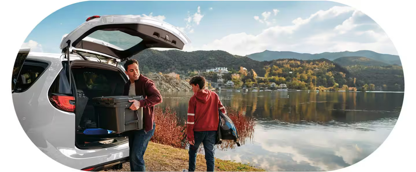 2027 Chrysler Pacifica adjustable-height power liftgate
