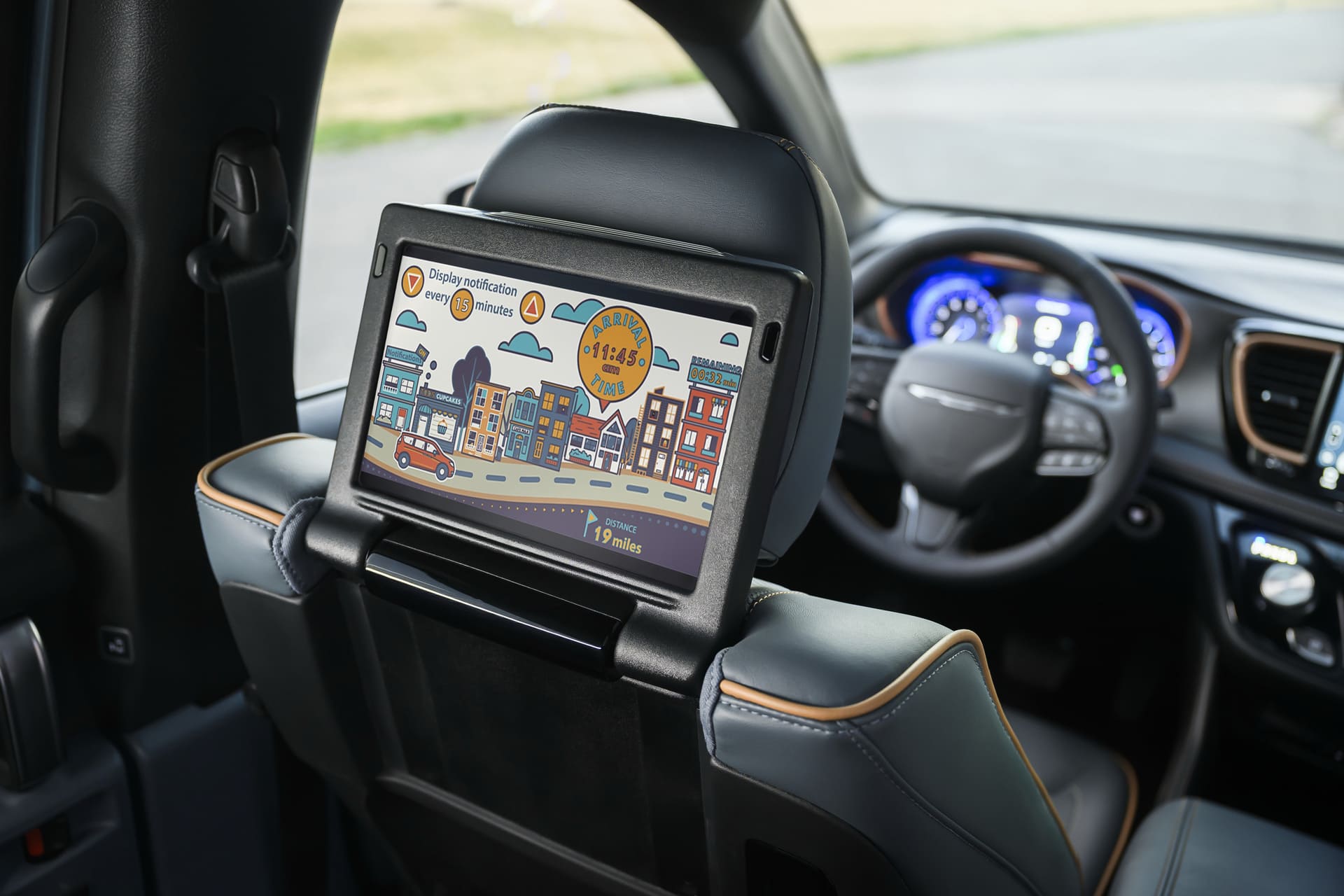 2027 Chrysler Pacifica interior features in everyday family use