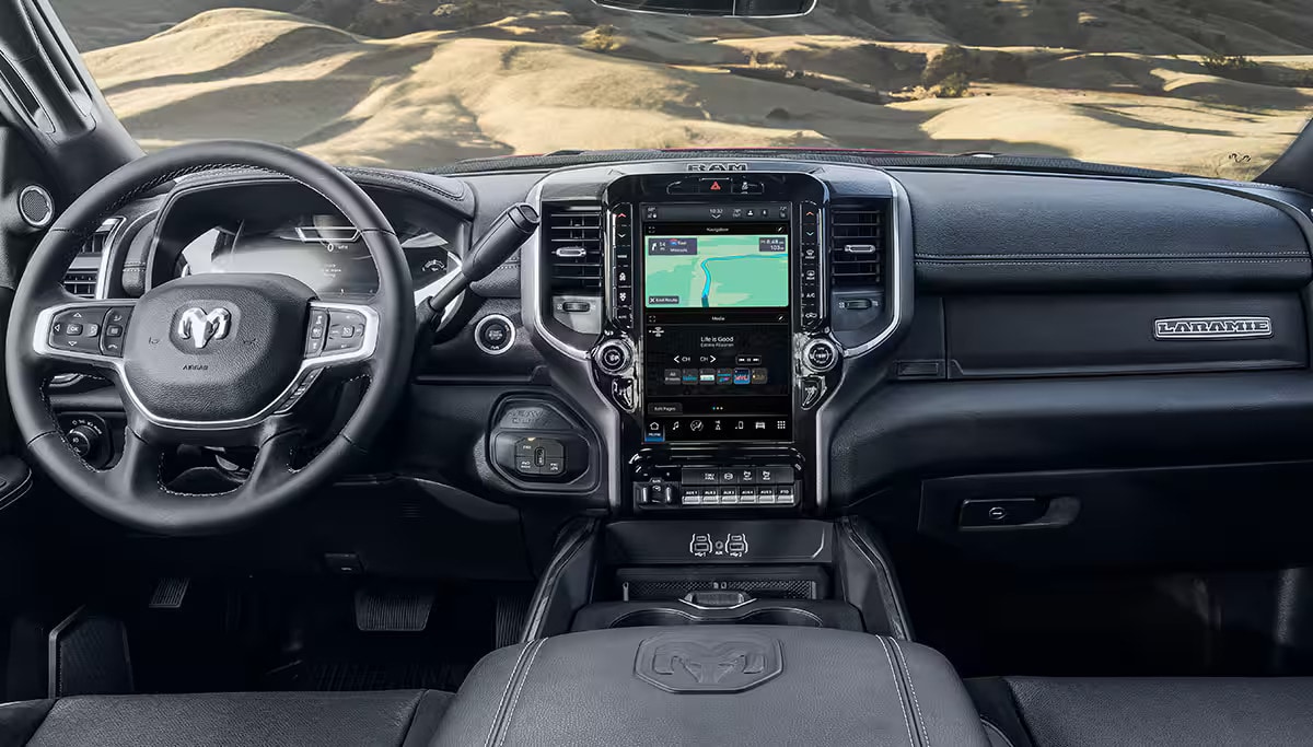 2026 Ram 2500 technology and Infotainment screen