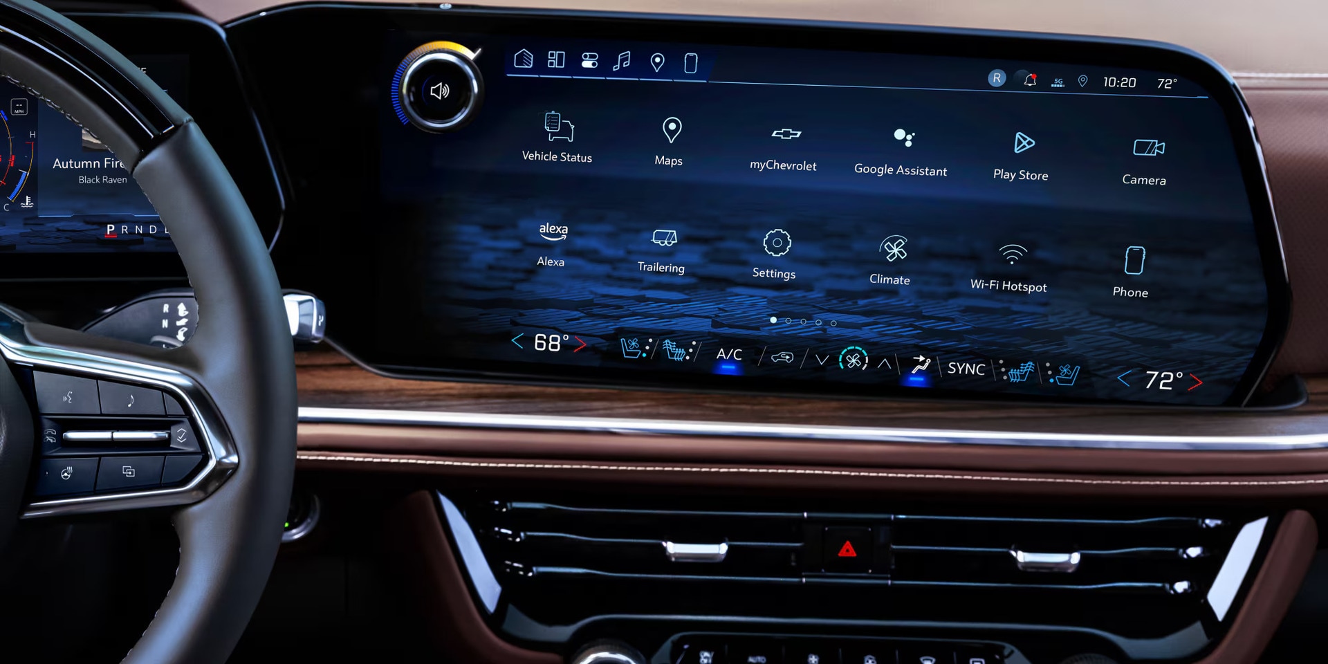 2027 Chevrolet Suburban touchscreen and infotainment technology