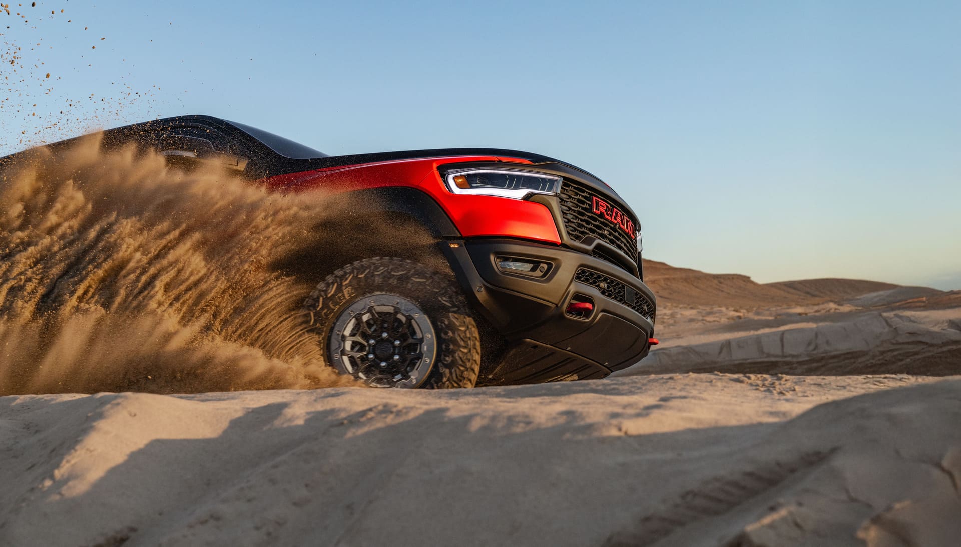 2027 Ram 1500 TRX SRT compared with performance off-road pickup competitors