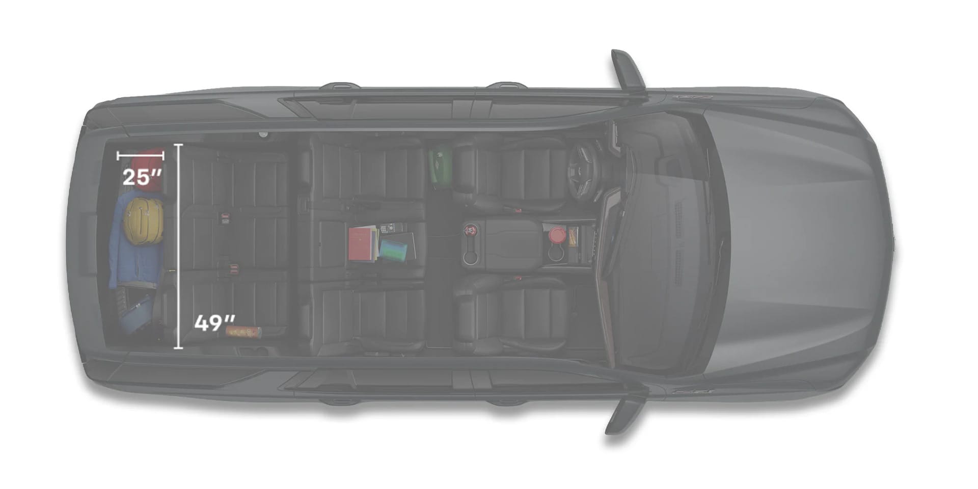 2027 Chevrolet Tahoe interior seating and cargo space