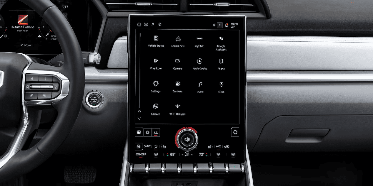 2027 GMC Terrain technology and infotainment