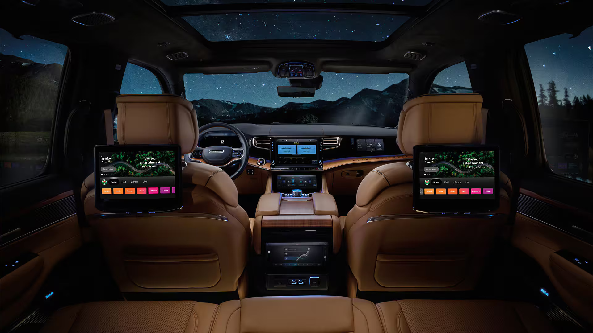2027 Jeep Grand Wagoneer interior seating and cargo space