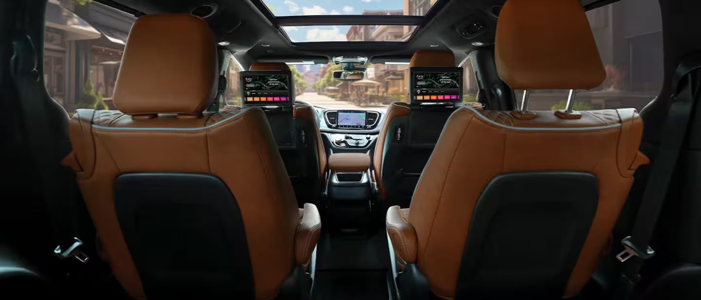 Interior design of a pacifica.
