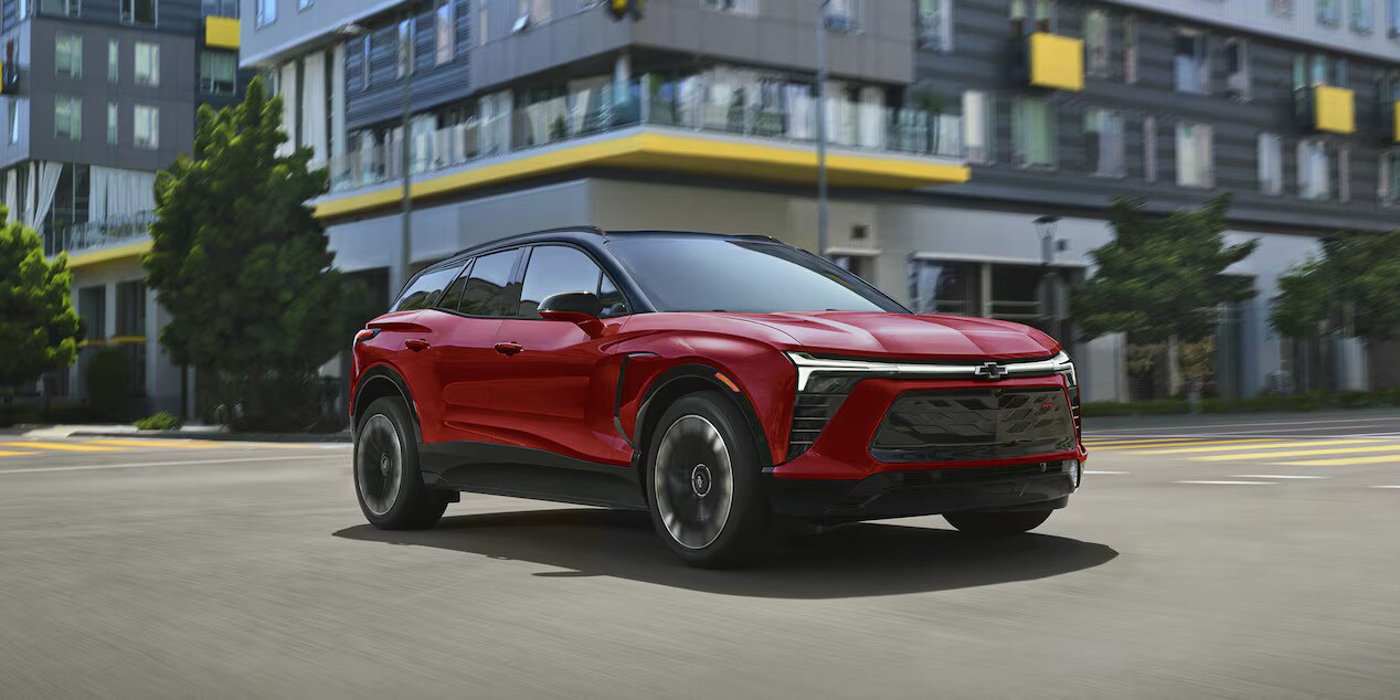 2027 Chevrolet Blazer EV electric powertrain and available all-wheel drive
