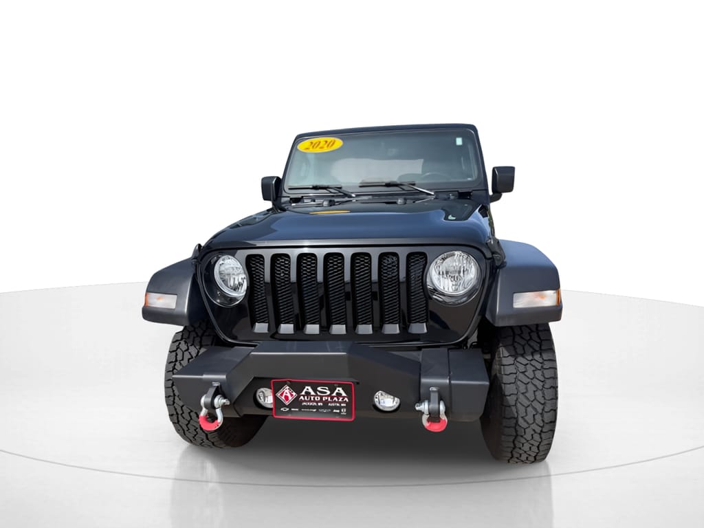 Used 2020 Jeep Wrangler Unlimited Sport S with VIN 1C4HJXDG8LW264164 for sale in Jackson, Minnesota