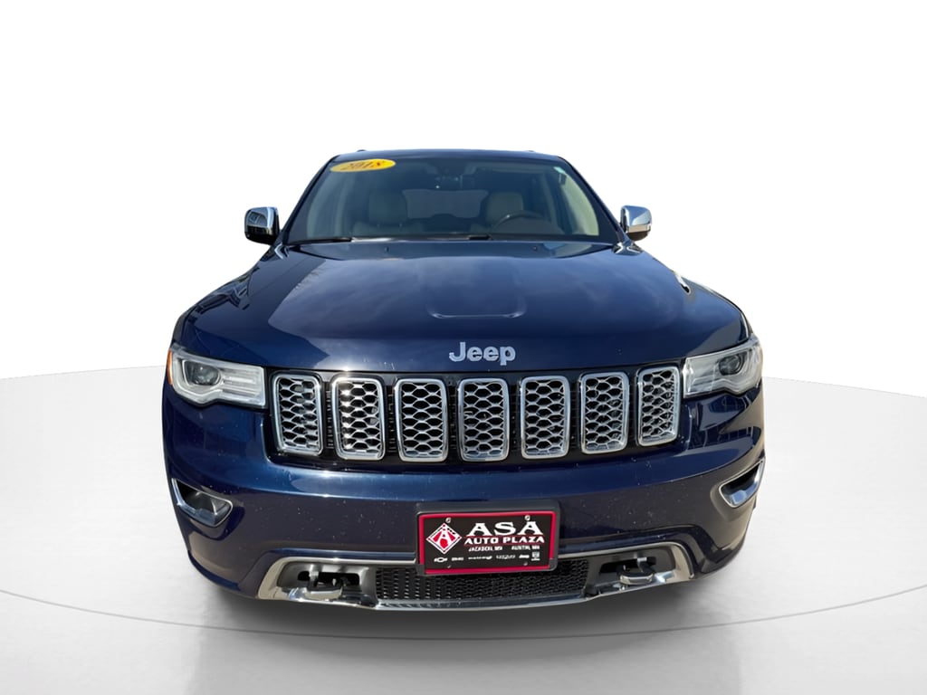 Used 2018 Jeep Grand Cherokee Overland with VIN 1C4RJFCT5JC211272 for sale in Jackson, Minnesota
