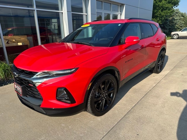 Used 2021 Chevrolet Blazer RS with VIN 3GNKBKRS8MS525932 for sale in Jackson, MN