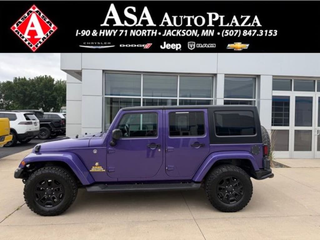 Used 2016 Jeep Wrangler JK Unlimited Sahara 4x4 SUV