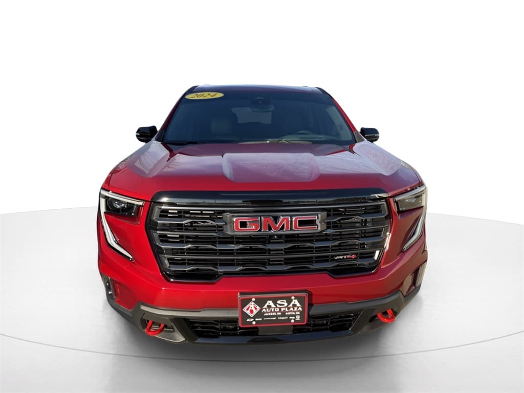 Used 2024 GMC Acadia AT4 with VIN 1GKENPKS9RJ187183 for sale in Jackson, Minnesota