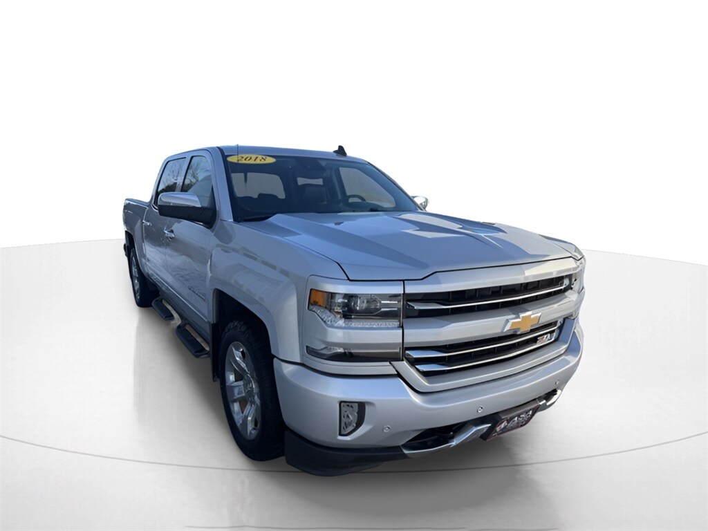 Used 2018 Chevrolet Silverado 1500 LTZ Truck Crew Cab
