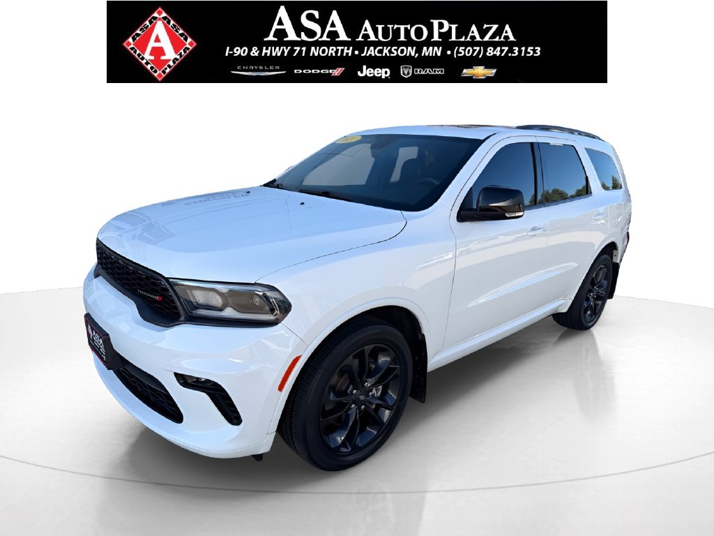Used 2021 Dodge Durango GT Plus with VIN 1C4RDJDG9MC750722 for sale in Jackson, Minnesota