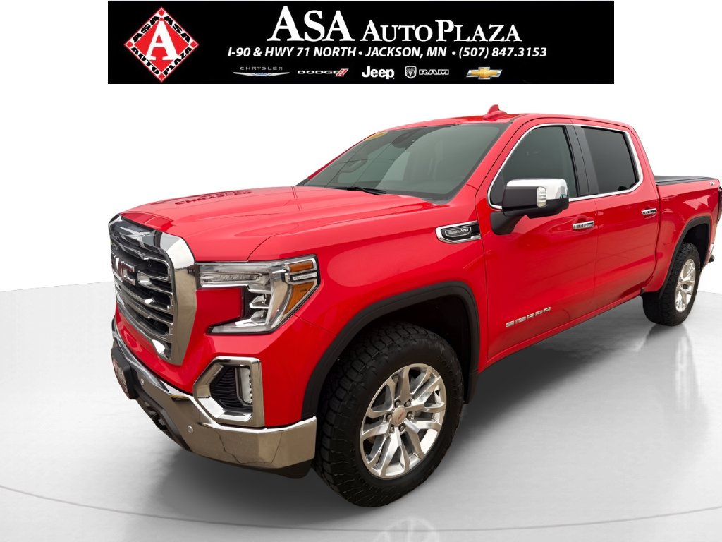 Used 2020 GMC Sierra 1500 SLT with VIN 3GTU9DED7LG383400 for sale in Jackson, Minnesota