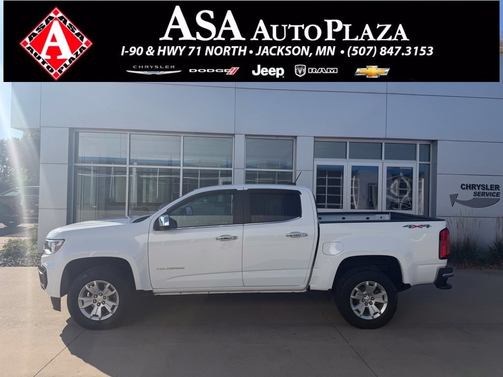 Used 2022 Chevrolet Colorado LT with VIN 1GCGTCEN0N1300036 for sale in Jackson, Minnesota