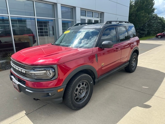 Used 2021 Ford Bronco Sport Badlands with VIN 3FMCR9D91MRA38578 for sale in Jackson, Minnesota
