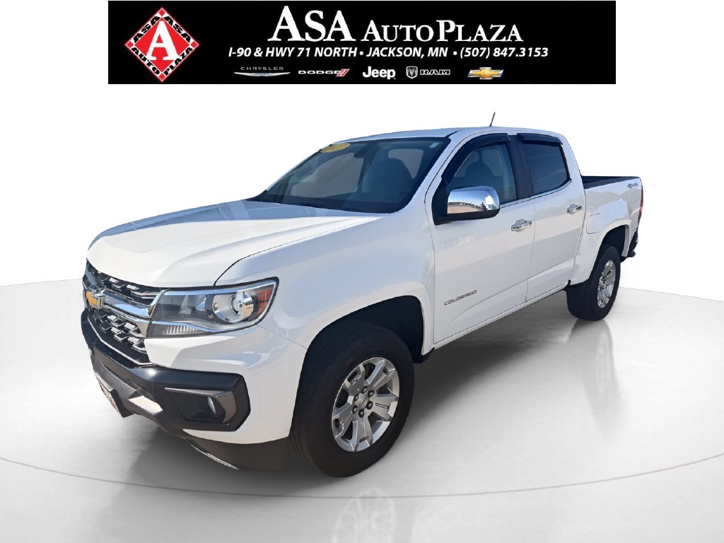 Used 2022 Chevrolet Colorado LT with VIN 1GCGTCEN0N1300036 for sale in Jackson, Minnesota