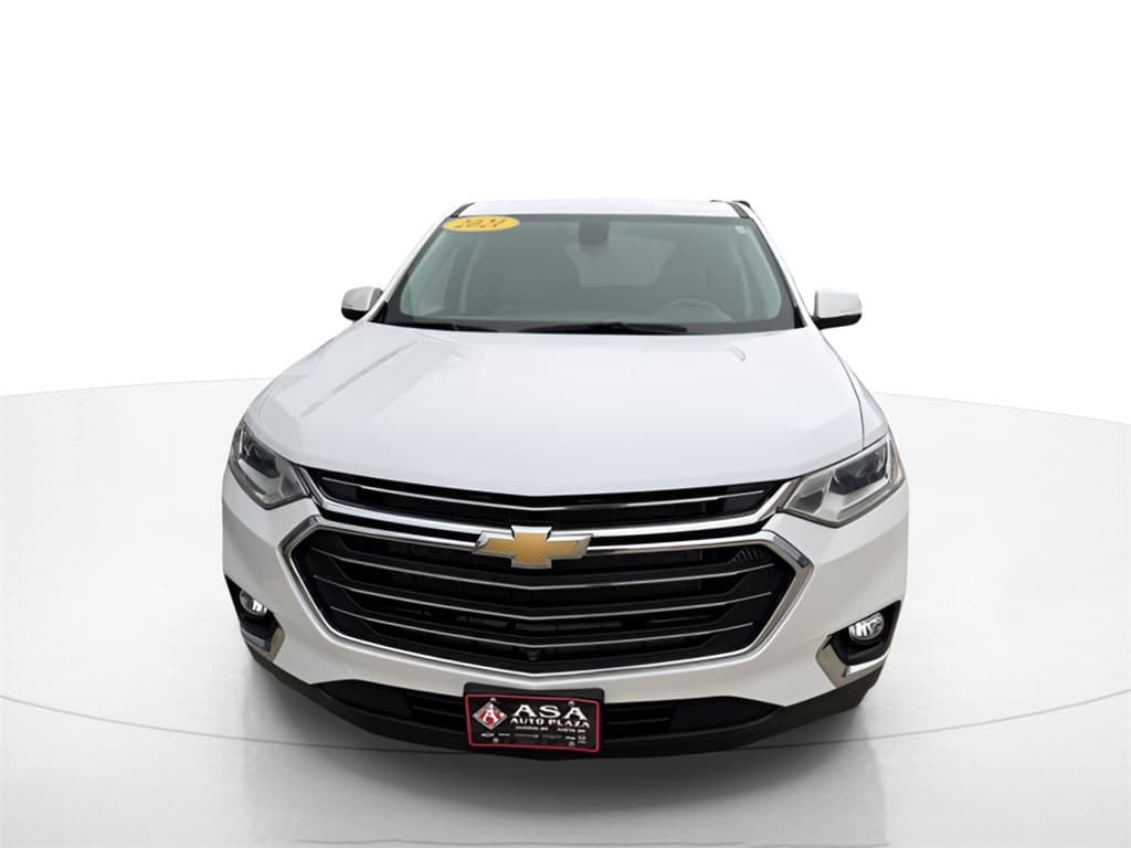 Used 2021 Chevrolet Traverse 3LT with VIN 1GNEVHKW1MJ119044 for sale in Jackson, Minnesota