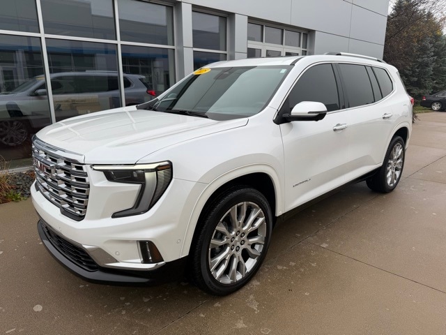 Used 2025 GMC Acadia Denali with VIN 1GKENRRS4SJ171304 for sale in Jackson, Minnesota