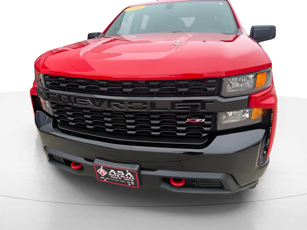 Used 2021 Chevrolet Silverado 1500 Custom Trail Boss Truck Crew Cab