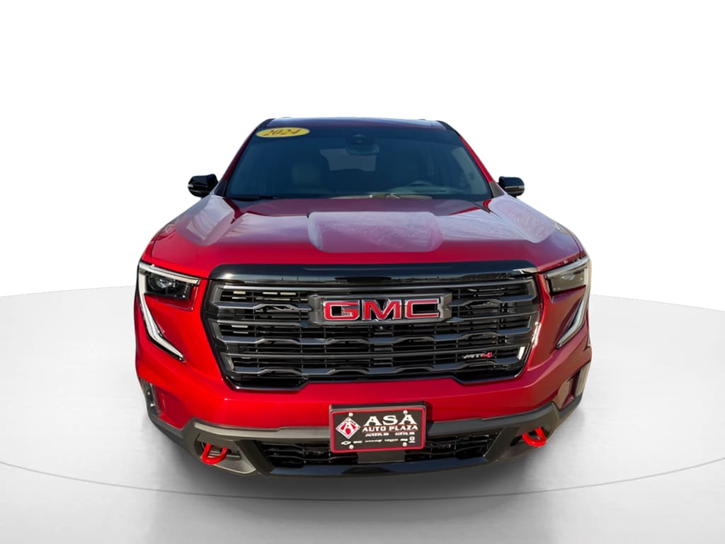 Used 2024 GMC Acadia AT4 with VIN 1GKENPKS9RJ187183 for sale in Jackson, Minnesota