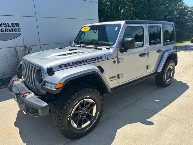 Used 2019 Jeep Wrangler Unlimited Rubicon with VIN 1C4HJXFG7KW633284 for sale in Jackson, Minnesota