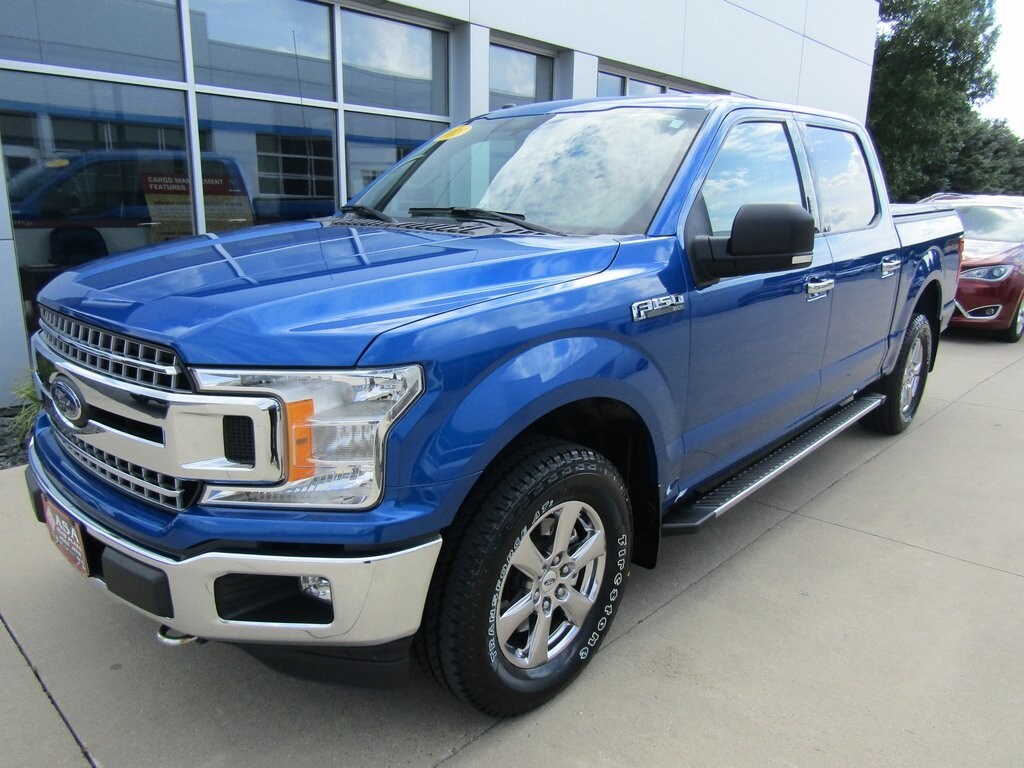 Used 2018 Ford F-150 XLT with VIN 1FTEW1E59JKC64144 for sale in Jackson, Minnesota