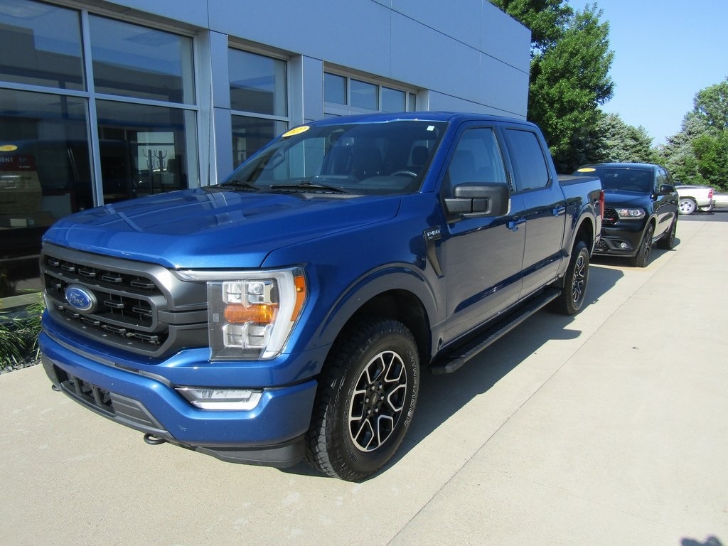 Used 2022 Ford F-150 XLT with VIN 1FTFW1E80NKD09461 for sale in Jackson, Minnesota