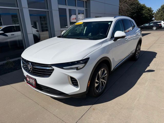 Used 2022 Buick Envision Essence with VIN LRBFZPR43ND015685 for sale in Jackson, Minnesota