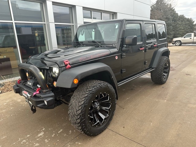 Used 2015 Jeep Wrangler Unlimited Rubicon with VIN 1C4BJWFG9FL680677 for sale in Jackson, Minnesota