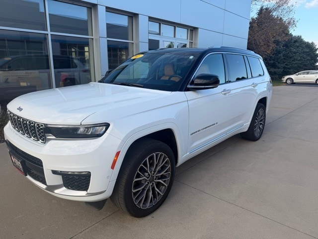 Used 2023 Jeep Grand Cherokee L Summit Reserve with VIN 1C4RJKEGXP8912037 for sale in Jackson, Minnesota