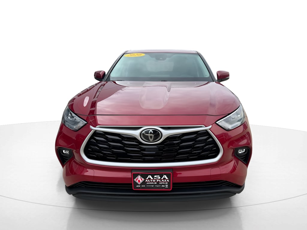 Used 2020 Toyota Highlander LE with VIN 5TDBZRBH6LS022608 for sale in Jackson, Minnesota