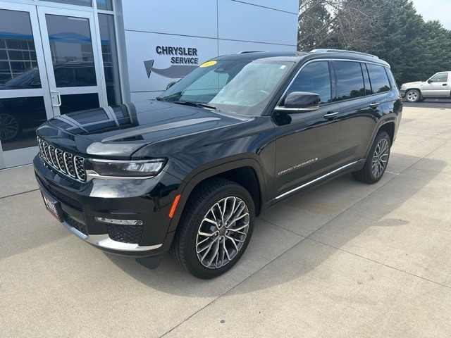 Used 2021 Jeep Grand Cherokee L Summit Reserve with VIN 1C4RJKEGXM8194436 for sale in Jackson, Minnesota