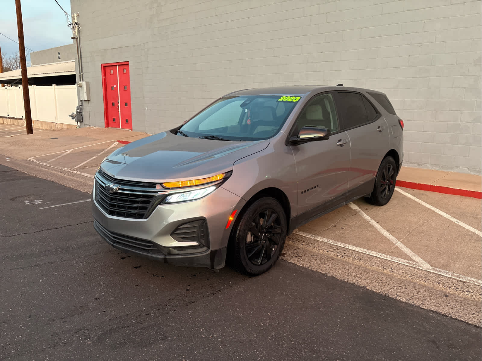 Used 2023 Chevrolet Equinox LS with VIN 3GNAXHEGXPL269924 for sale in Safford, AZ