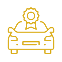 car with award icon