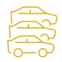 Multiple car icon